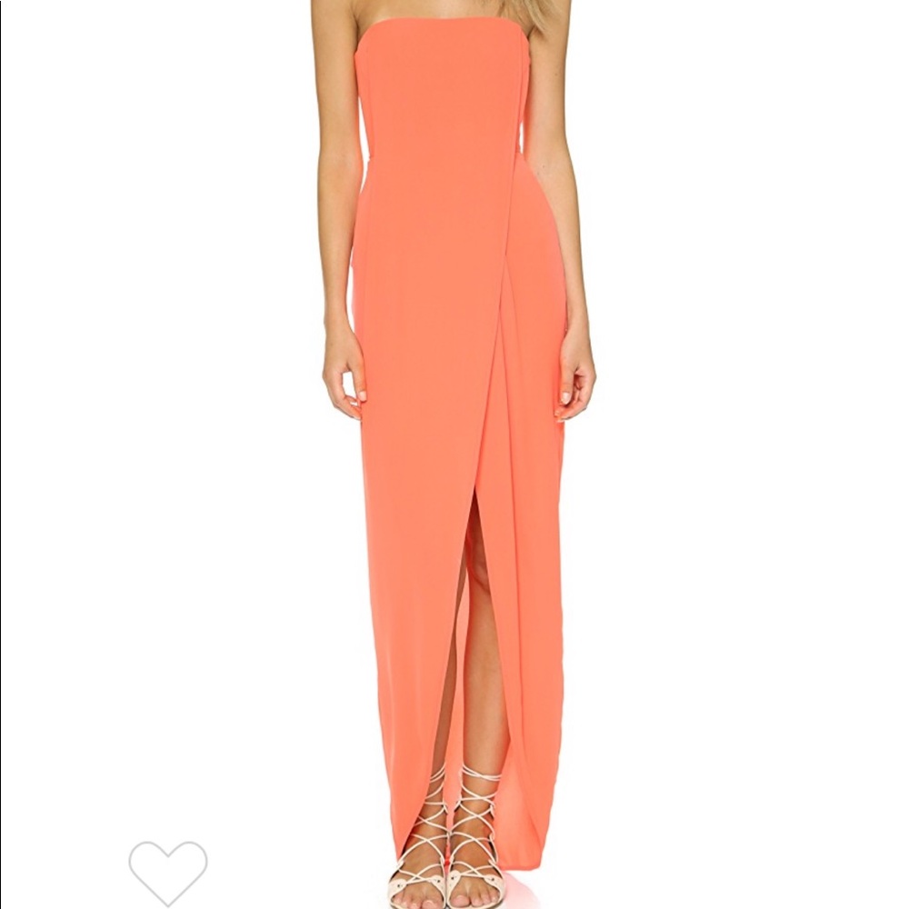 BCBG MaxAzaria - Strapless Maxi Gown